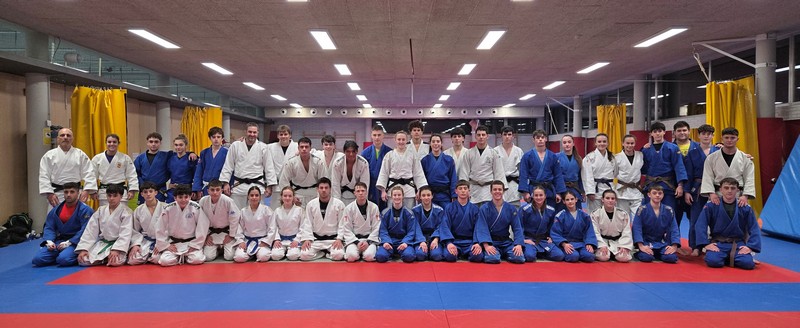 Entrenamientos con la Judoka Ol&iacute;mpica ARIANE TORO SOLER. Pamplona 02-01-26